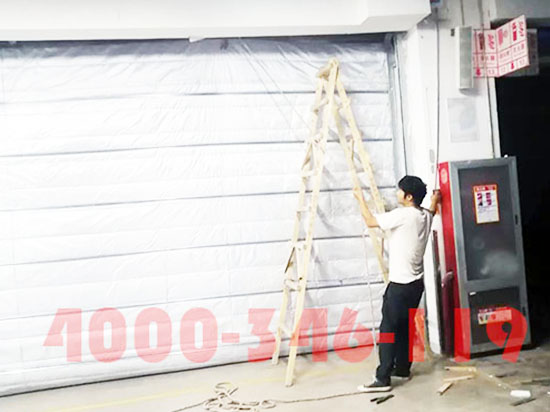 消防電動(dòng)卷簾門施工步驟
